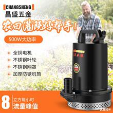 上海人民12V24V48V60V72V直流潜水泵抽水泵家用农用刷车电动车