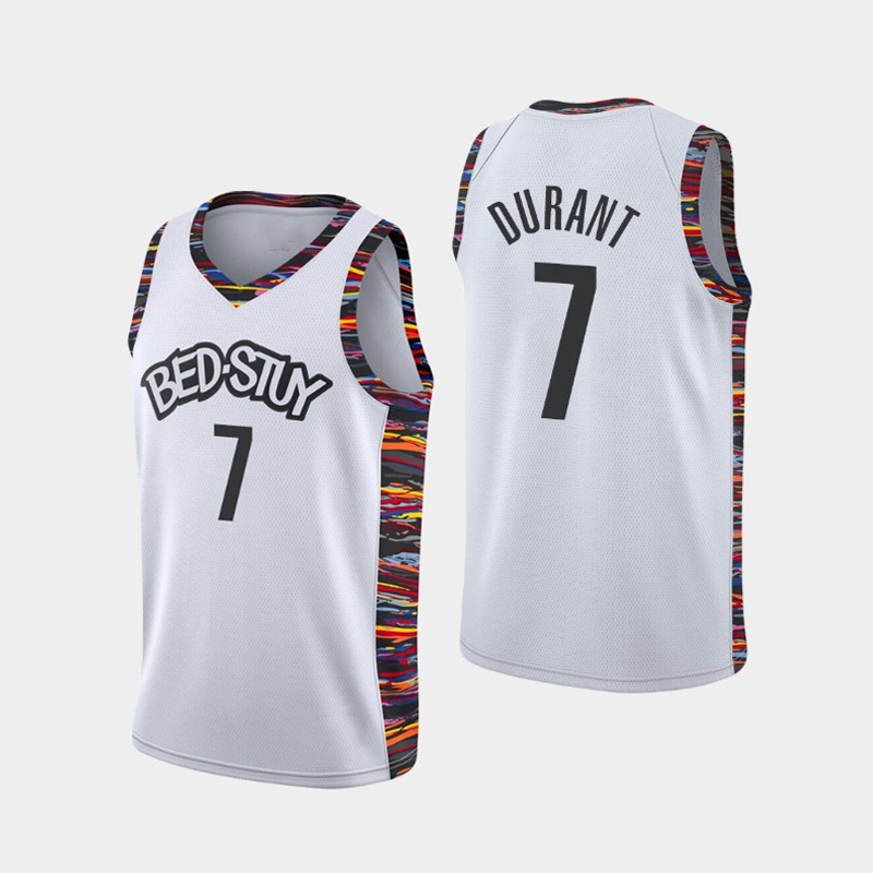 哈登13号篮网队城市版球衣杜兰特欧文11篮球服定制套装训练男背心