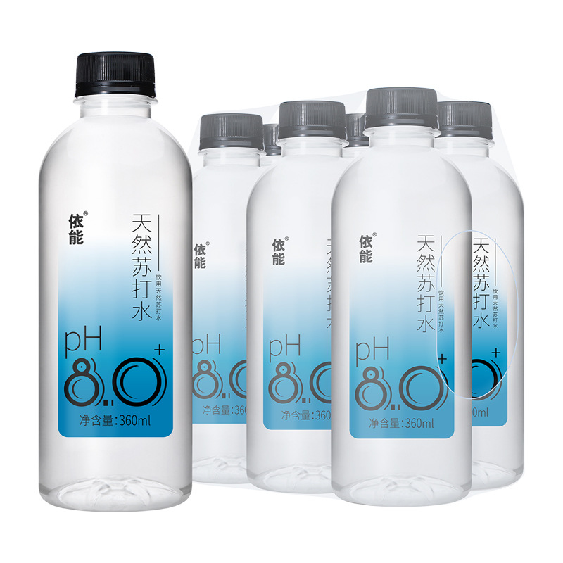 【超值购】依能天然苏打水无糖弱碱性健康ph8.