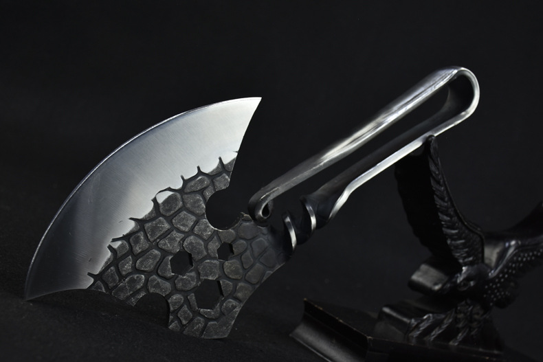 斧头劈柴户外家用手工锻打砍骨刀砍树砍柴开山斧子龙泉市手斧工具