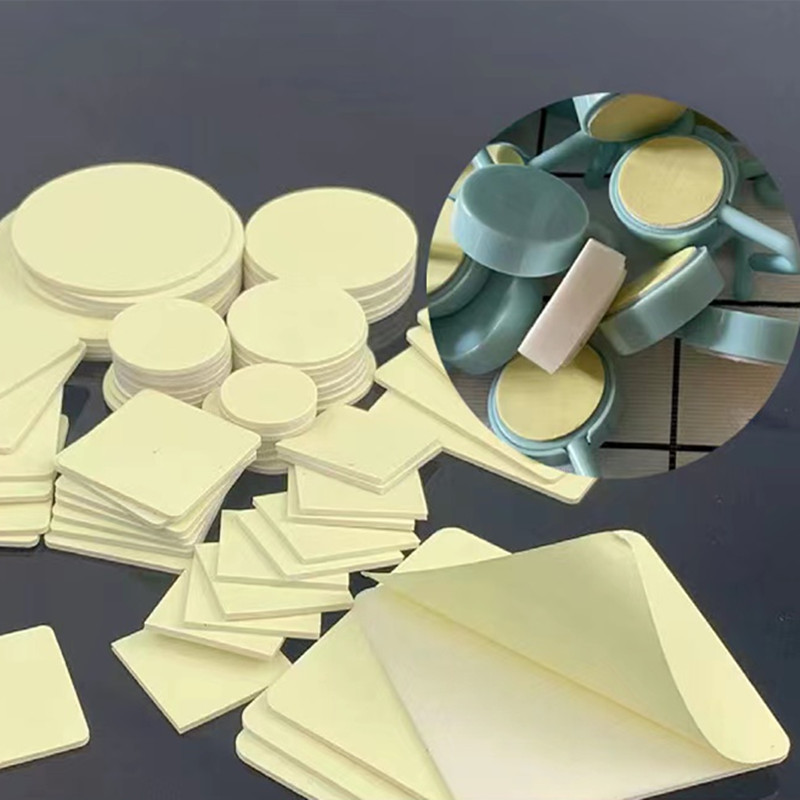 白色pe强力泡棉挂钩胶 耐高温相框泡沫胶 汽车摆件无痕eva泡棉胶