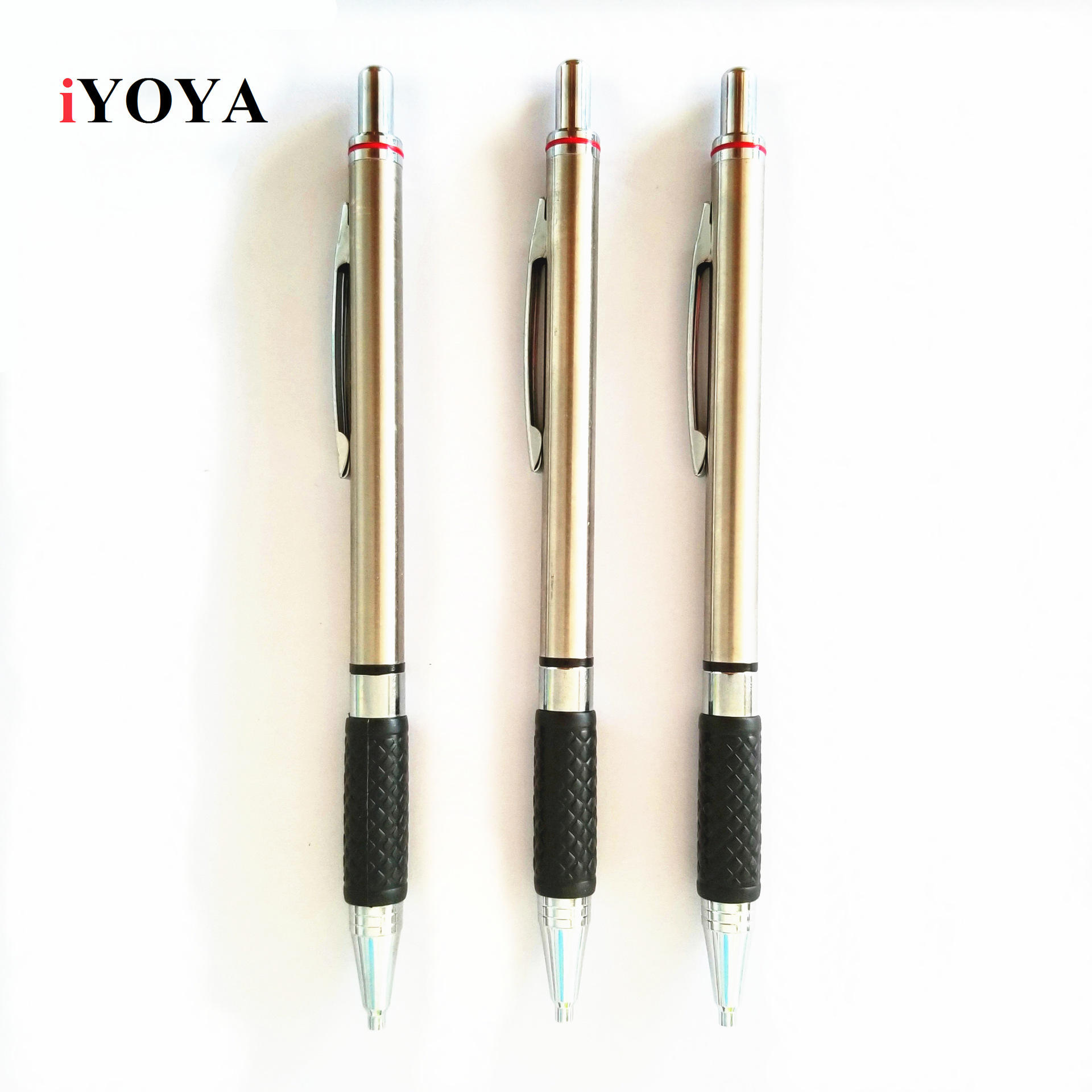 0mm金属自动铅笔带握套免削不易断活动铅笔