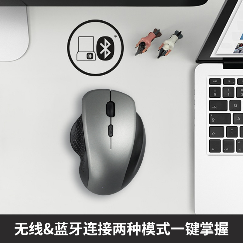 Cross-Border 2.4G Wireless Bluetooth Dual-Mode Keyboard Mouse Multi-Color Business Office Home 7008 Wireless Mouse