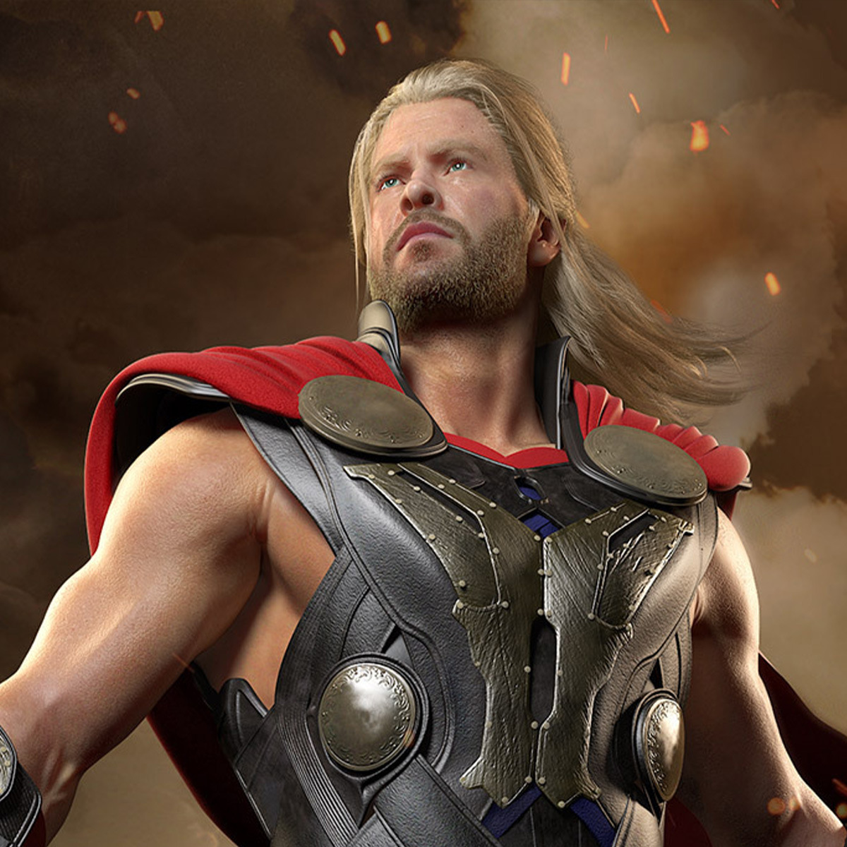 雷神cos假发头套复仇者联盟4胡子高温丝万圣节化妆舞会动漫假发