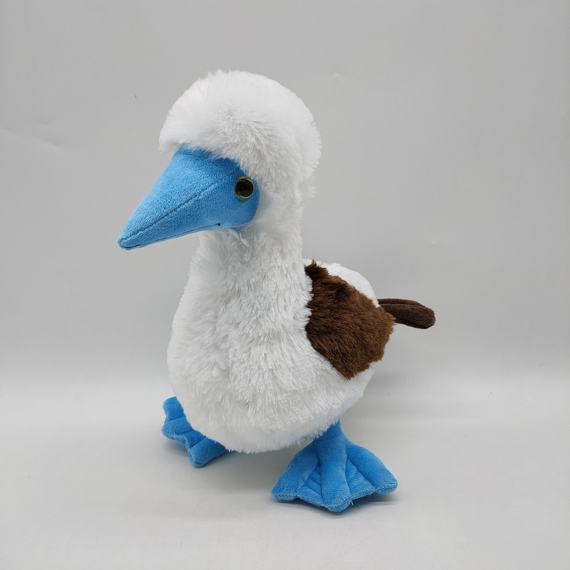 跨境新品blue footed booby plush蓝脚鲣鸟毛绒玩具公仔玩偶