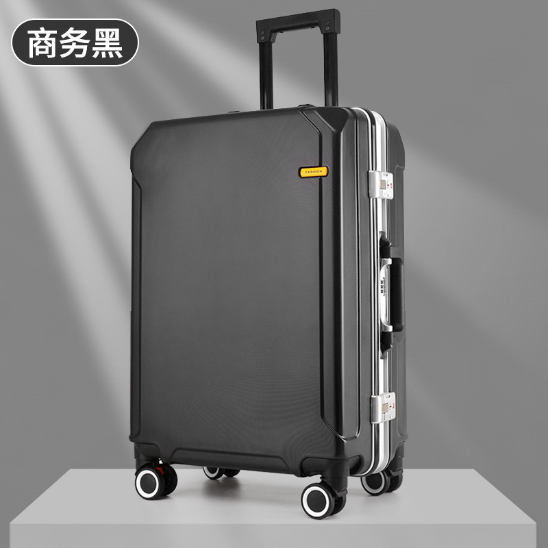 Trolley Suitcase Password Luggage Luggage Pc Universal Wheel Zipper Suitcase Men and Women Student Suitcase 24-Inch