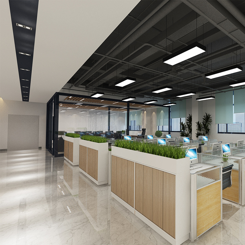 深圳工厂装修 办公室改造装修 科技公司办公室 简约时尚办公室