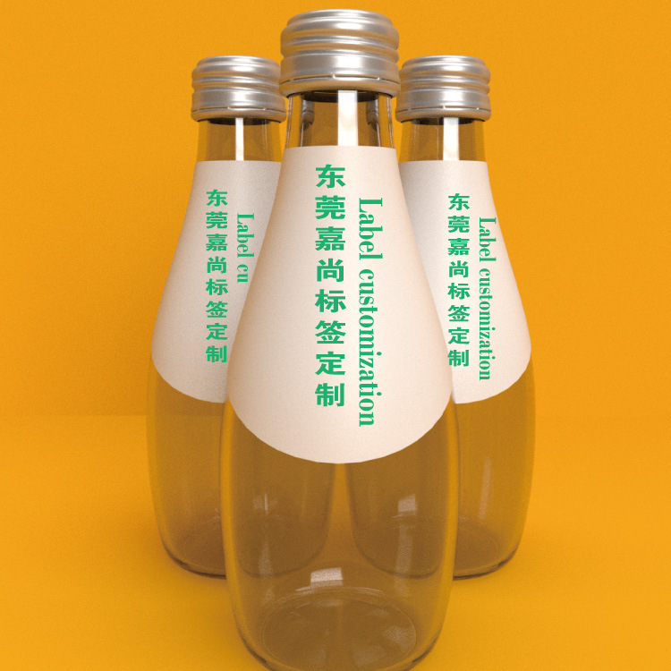 定做果汁饮料瓶贴 瓶贴标签 自动贴标瓶贴 瓶贴不干胶 瓶贴印刷