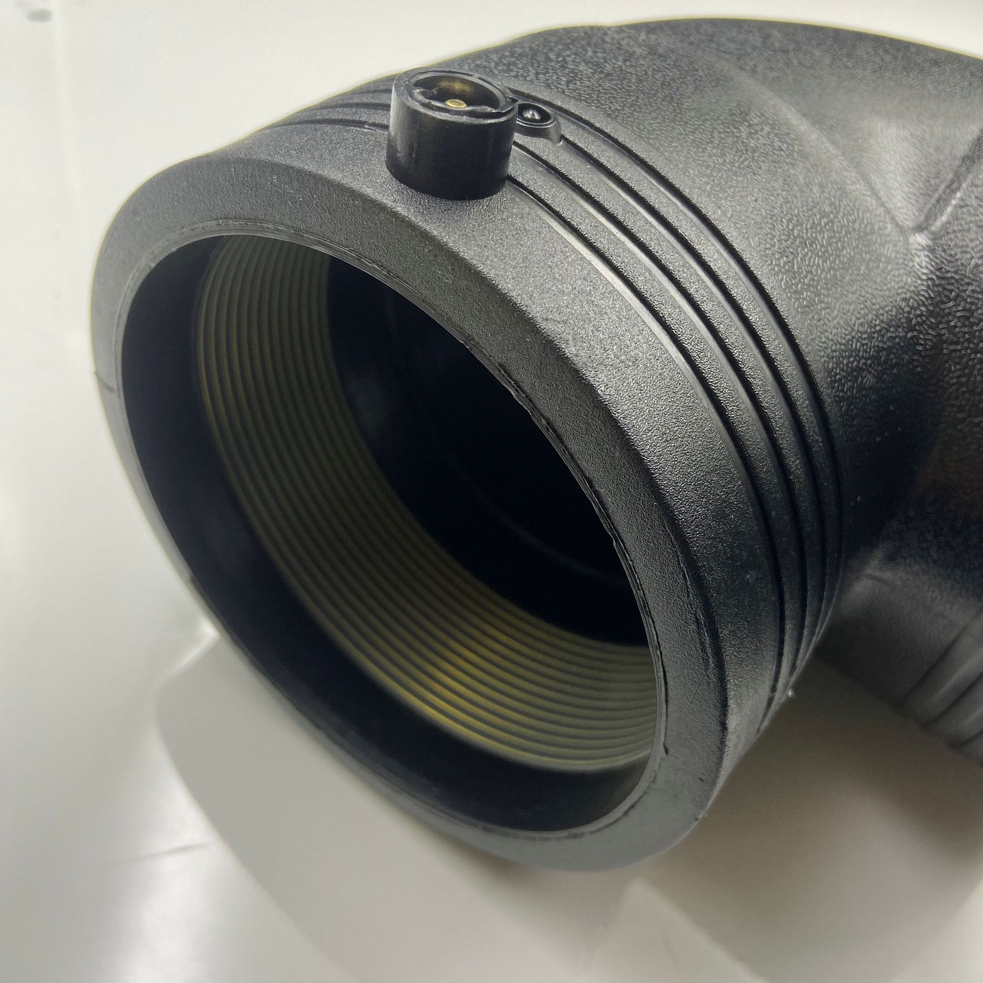 立勤pe电熔管件电熔弯头pe电热熔配件电熔90度弯头电熔等弯32-400