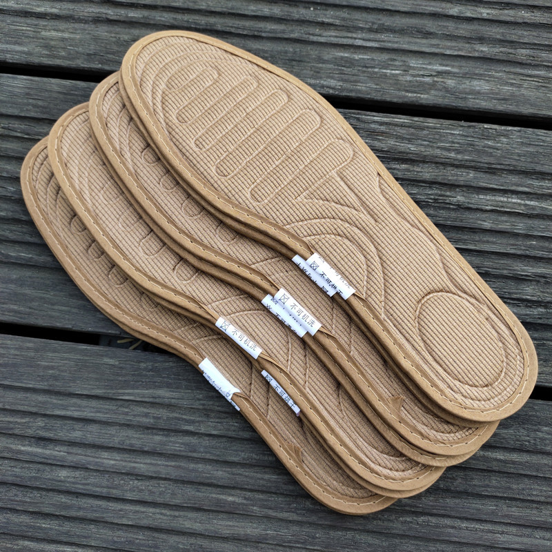 跑江湖男士中草药鞋垫子透气吸汗除臭防臭四季男女通用鞋底批发