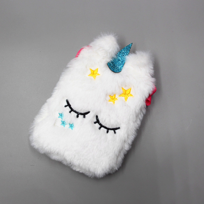 Unicorn Cartoon Unicorn Plush Shoulder Bag Cute Children Coin Purse Girl Cosmetic Bag Crossbody Bag