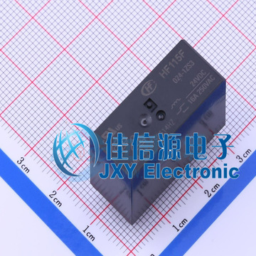 功率继电器      hf115f/024-1zs3  hf(宏发)