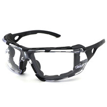 工厂定制高端护目眼镜防飞溅防风沙防沙尘透明摩托车骑行防护眼镜
