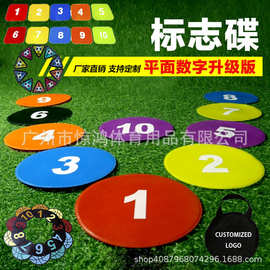 足篮球敏捷训练器材幼儿园感统训练字母地标垫平面数字标志碟厂家