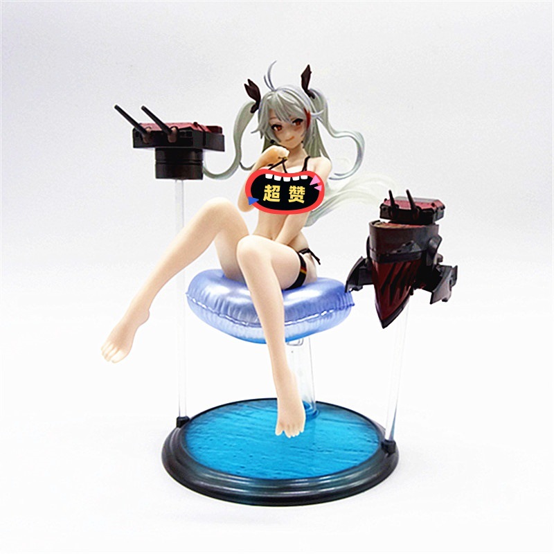 碧蓝航线 泳装欧根亲王 性感美女 动漫周边潮玩手办摆件公仔-阿里巴巴