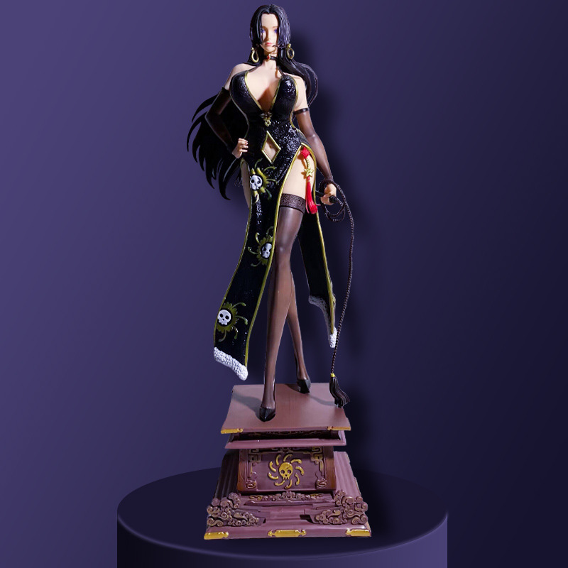 海贼王gk 七武海 双色蛇姬女帝 汉库克 国风旗袍手办模型摆件礼物