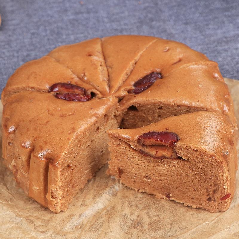 安井红糖发糕400g袋红枣糕手工传统宴会甜早餐点心馒头早点糕点