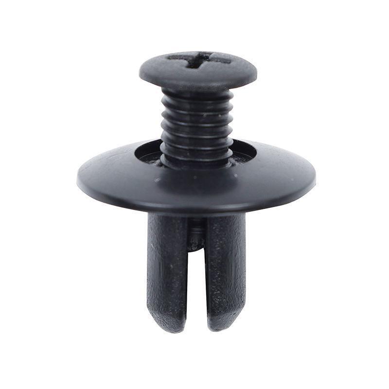 通用型8mm汽车塑料膨胀螺丝穿心钉保险杠挡泥板叶子板后备箱卡扣