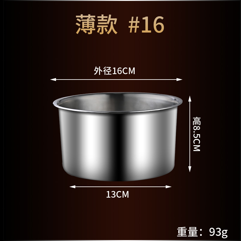 kitchen accessory kitchen appliance Kitchen Supplies Stainless Steel Stock Pot with Lid Seasoning Containers Commercial Condiment Dispenser Seasoning Jar Seasoning Jar Wholesale