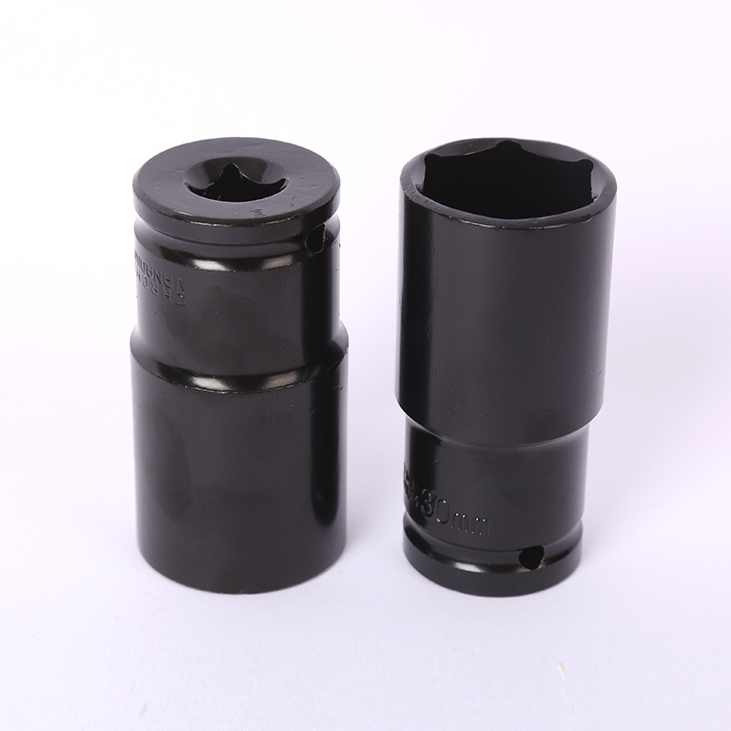 电动扳手套筒头气动加长六角套筒 锂电架子工扳手电动扳手套筒