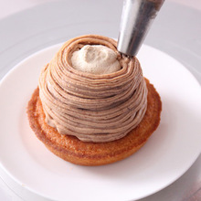 不锈钢裱花嘴面条圆孔奶油花嘴蒙布朗栗子泥小草花嘴宝宝辅食工具