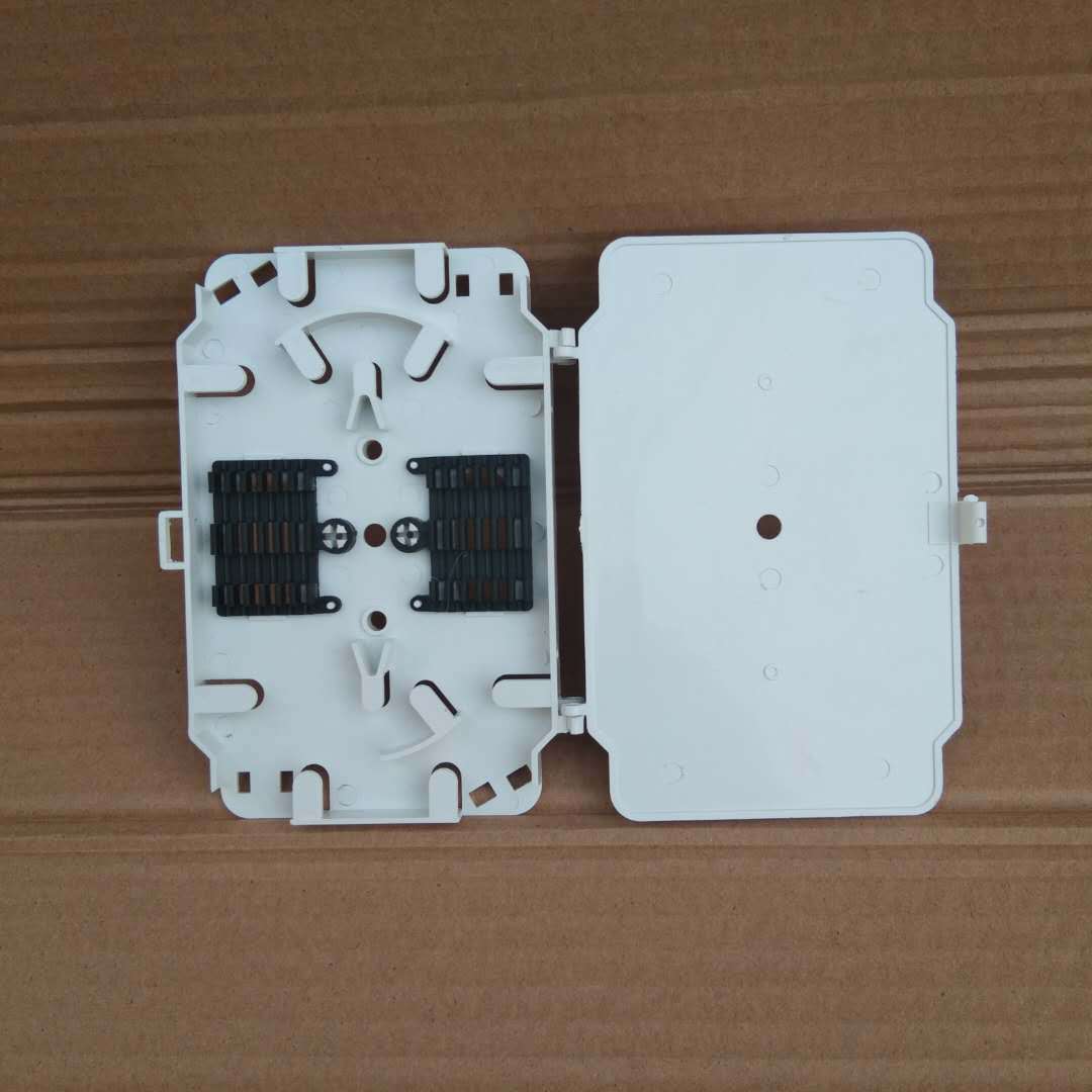 12芯白色光纤熔纤盘终端盒接线盘分纤箱熔接盘