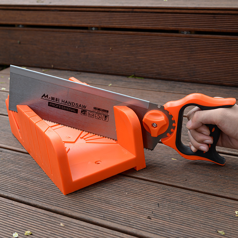 石膏线45度夹背锯角度榫卯切割90度多开制作木工高精度规盒家用