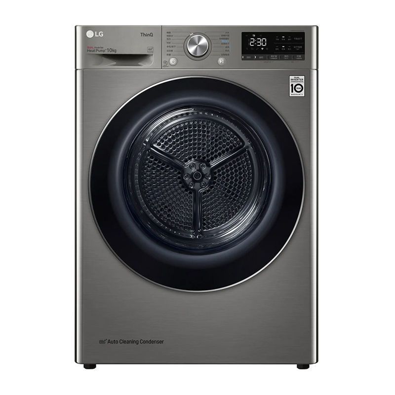 lg进口热泵干衣机洗衣机组合rh10v9pv2w fy11mw4钛空银10kg 11kg