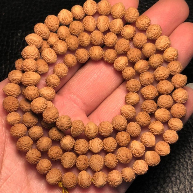 凤眼菩提国产枣核 创意设计款饰品凤眼108颗佛珠男女精品手串手链