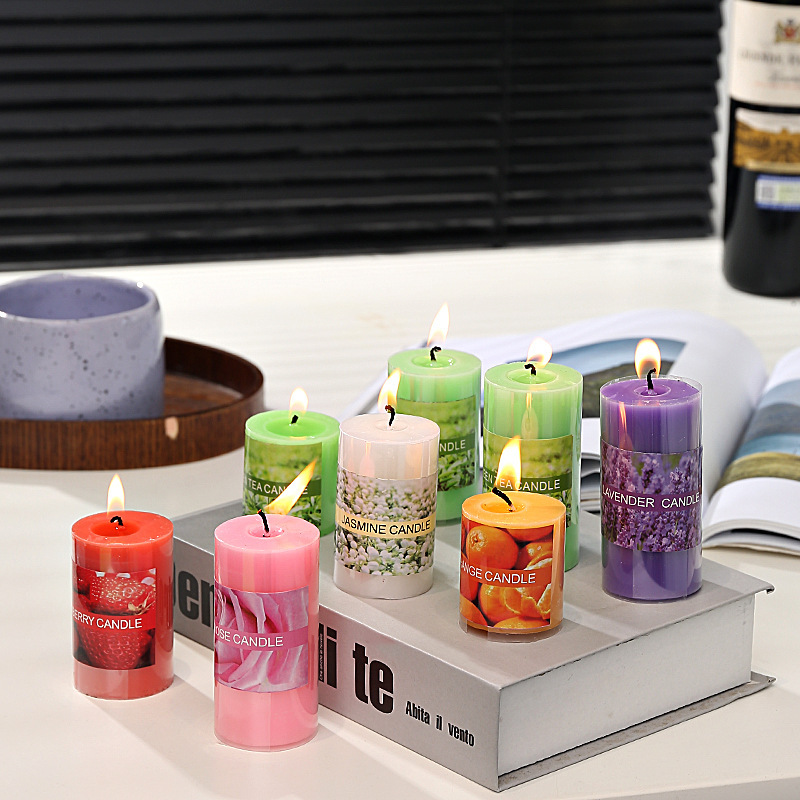 INS Style European Style Aromatherapy Soy Candle Home Living Room Bedroom Fragrance Decoration Gift Box Hand Gift Wholesale
