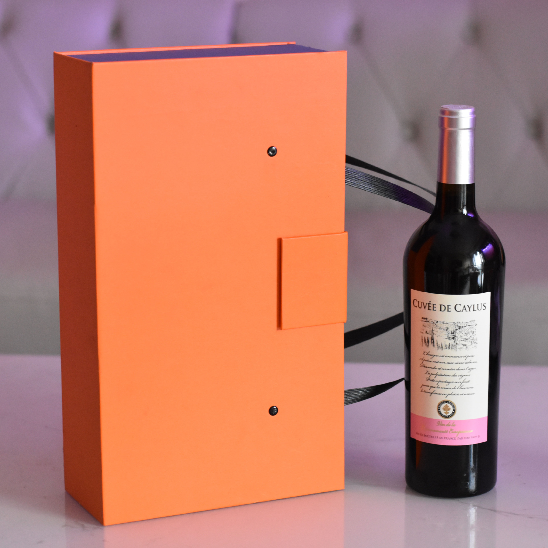 现货红酒包装纸盒 双支葡萄酒礼品盒 红酒通用包装酒具节日礼盒