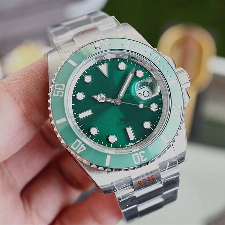 n厂绿水鬼手表男表自动机械表黑水鬼手表男士精钢带休闲防水腕表