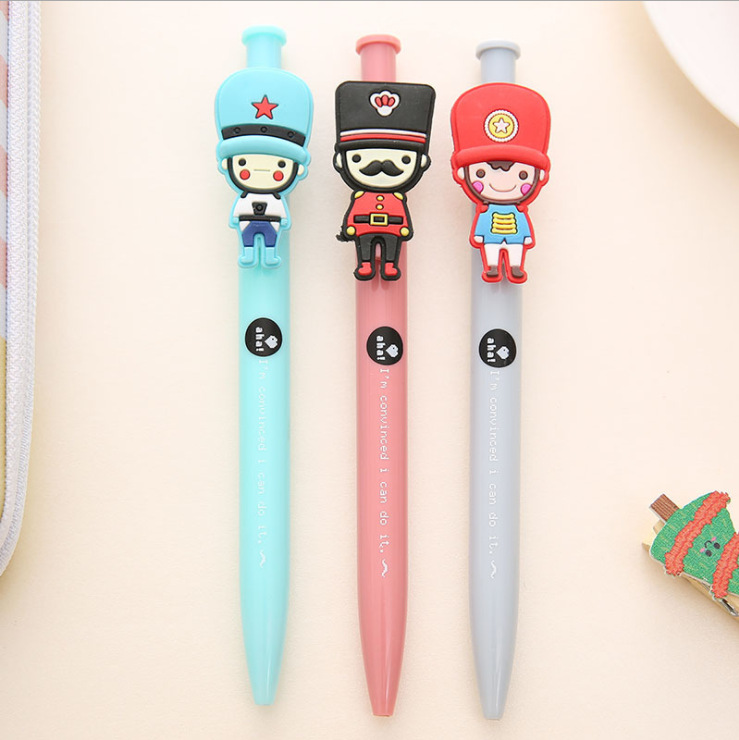 Factory Direct Sales Retractable Ballpoint Pen Creative Pupils' Stationery Fresh Cute Personality Creative Pen Gift Pen Wholesale