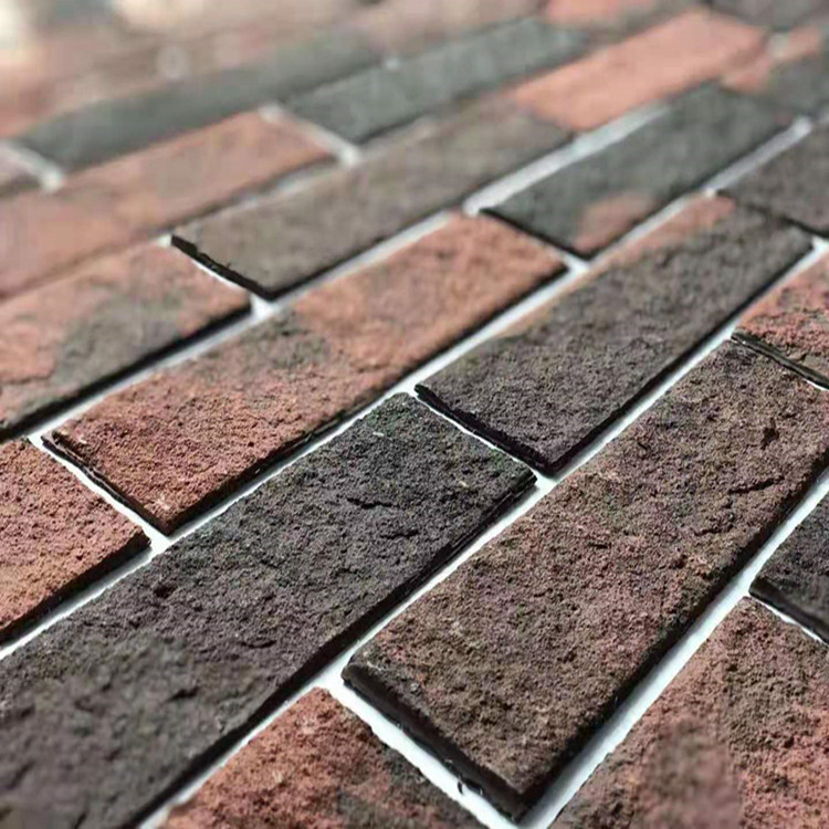 山东东营软瓷柔性仿砖材料美观外墙砖柔石面砖劈开砖板岩装饰材料