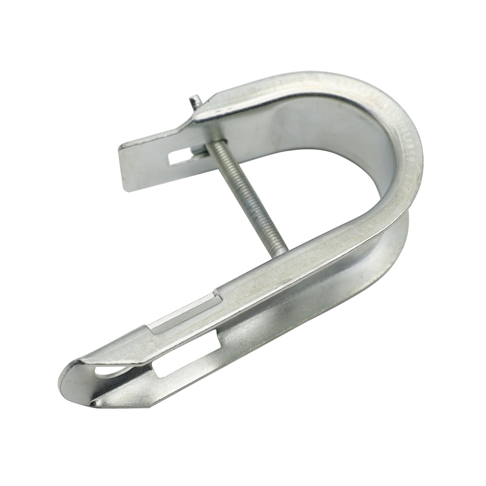 ftth自承式光缆悬垂线夹 直线光缆悬挂金具 j型悬吊 光缆杆用夹具