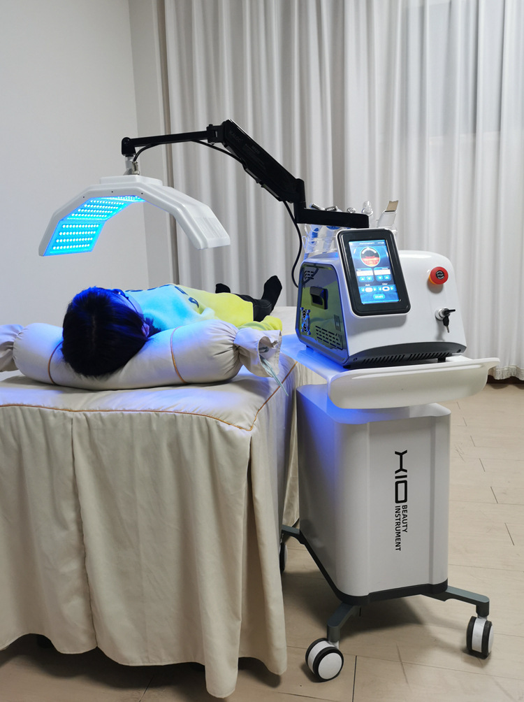 定制款红蓝光美容仪器 273颗led七彩光动力美容仪pdt光谱美容仪器