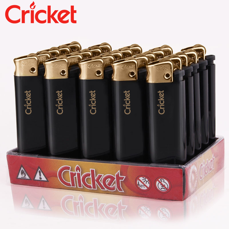 瑞典cricket打火机批发 ed1炫彩固定火焰 草蜢一次性进口打火机