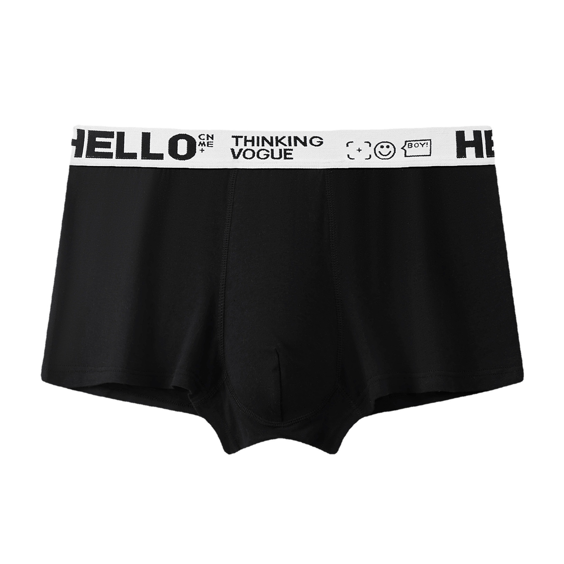 Men's Underwear Men's Boxer Shorts Boxer Trendy plus Size Breathable Personality Underpants Junior Male Student Underpants