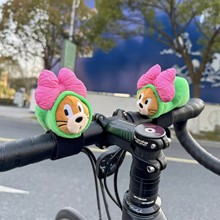 自行车装饰配件挂件儿童平衡公路山地车玩偶公仔电动摩托猫和老鼠