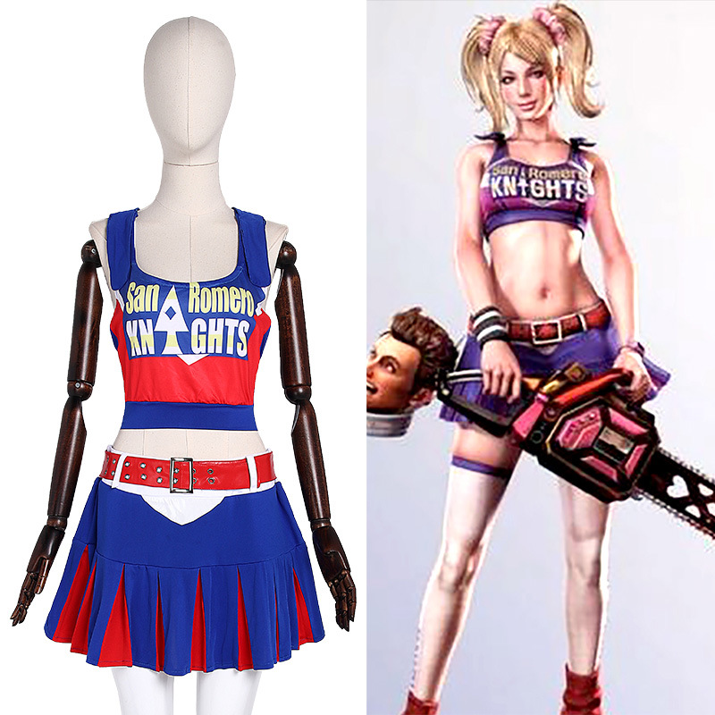 电锯糖心甜心juliet朱丽叶cos惹火美少女拉拉队长cosplay套装包邮
