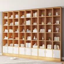 简易书架置物架落地家用书柜现代简约多层靠墙客厅收纳组合柜子