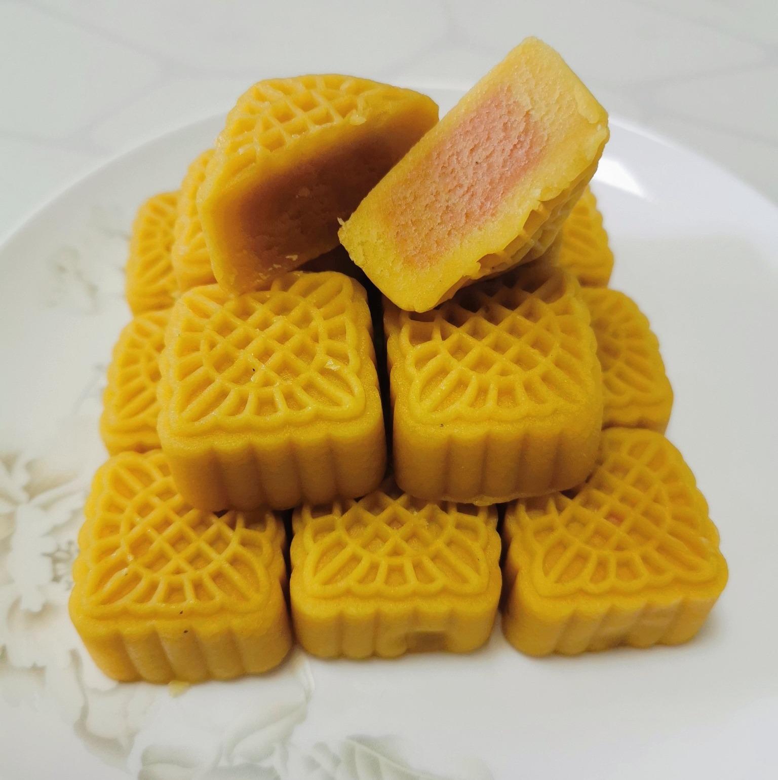 四川特产传统老式糯米糕点砂仁糕灯草糕绿豆云片糕桃片糕甜点500g