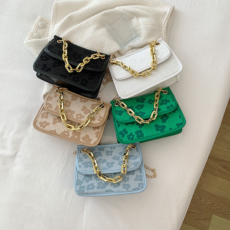 Bags Wholesale Niche Women Bag Bags2022 Popular New Fresh Jacquard Underarm Bag Fashion Chain Crossbody Bag