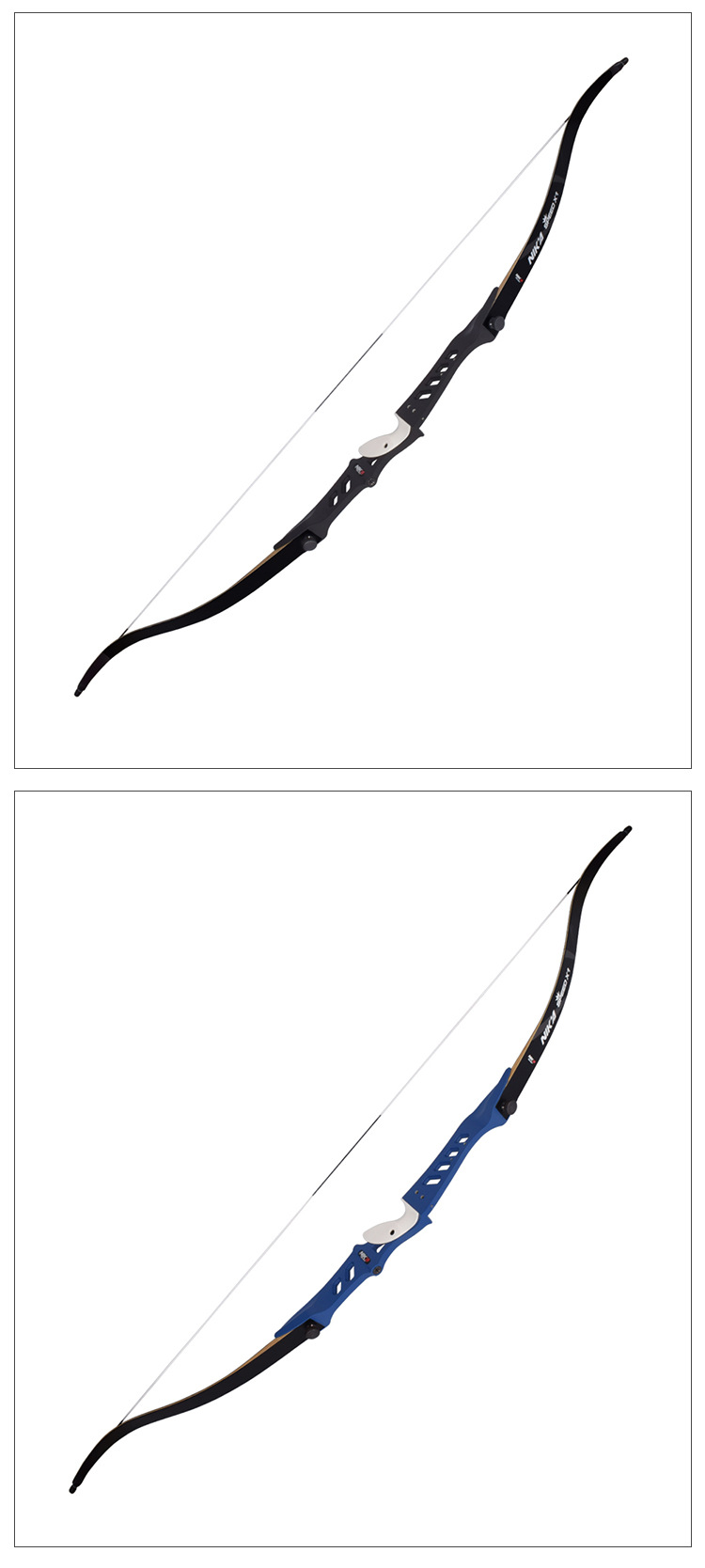 弓箭 羿龙射箭器材 elong竞技反曲弓et-7拧片接口弓长68寸 新品