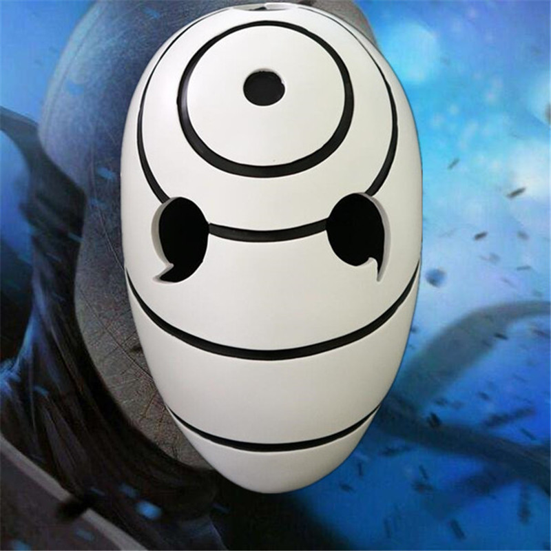 火影忍者面具cosplay宇智波带土阿飞树脂面具万圣节动漫装扮道具