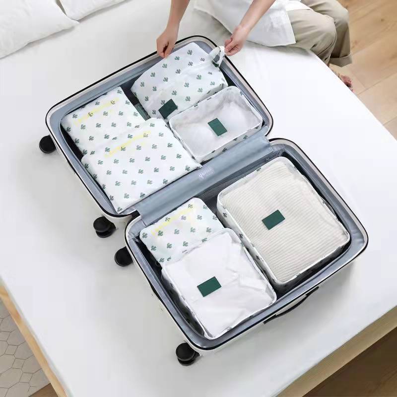 Travel Furniture Storage Six-Piece Luggage Organizing Bag Clothing Storage Packing Set Clothing Storage