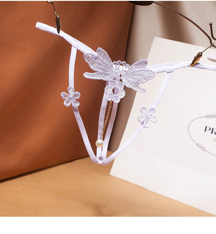 情趣内裤女士性感丁字裤可插入透明开档免脱极度诱惑欧美火辣t裤