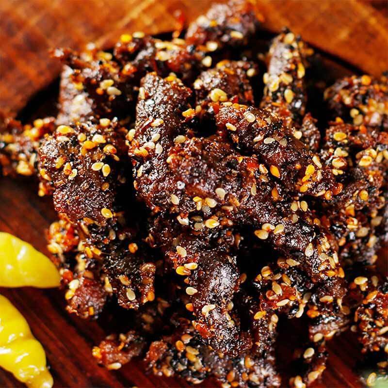 老四川牛肉干巴蜀牛肉500g麻辣火锅味约20小袋独立包装重庆特产