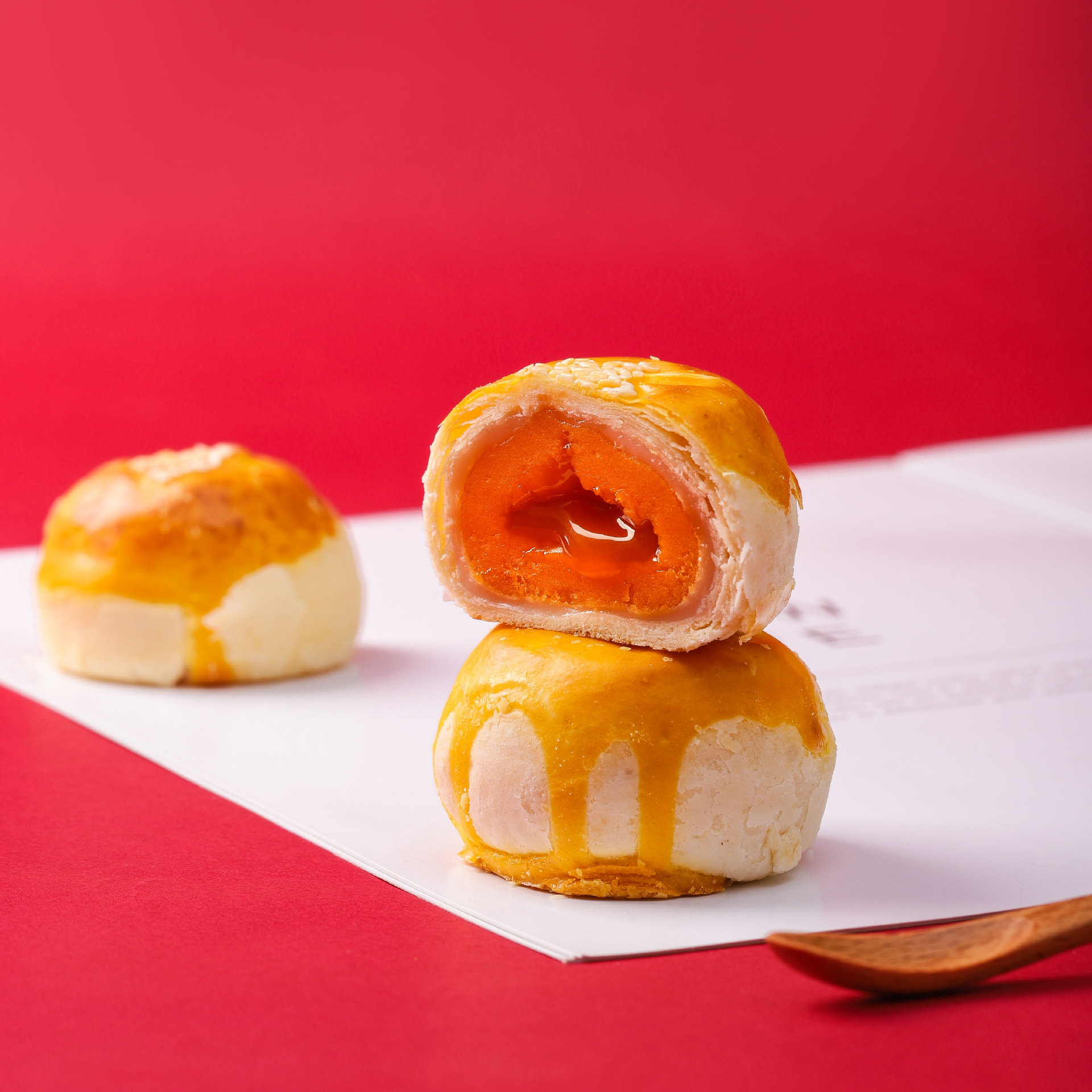 【酥二零】芝士奶黄流心酥50g*6枚 50g*10枚简装