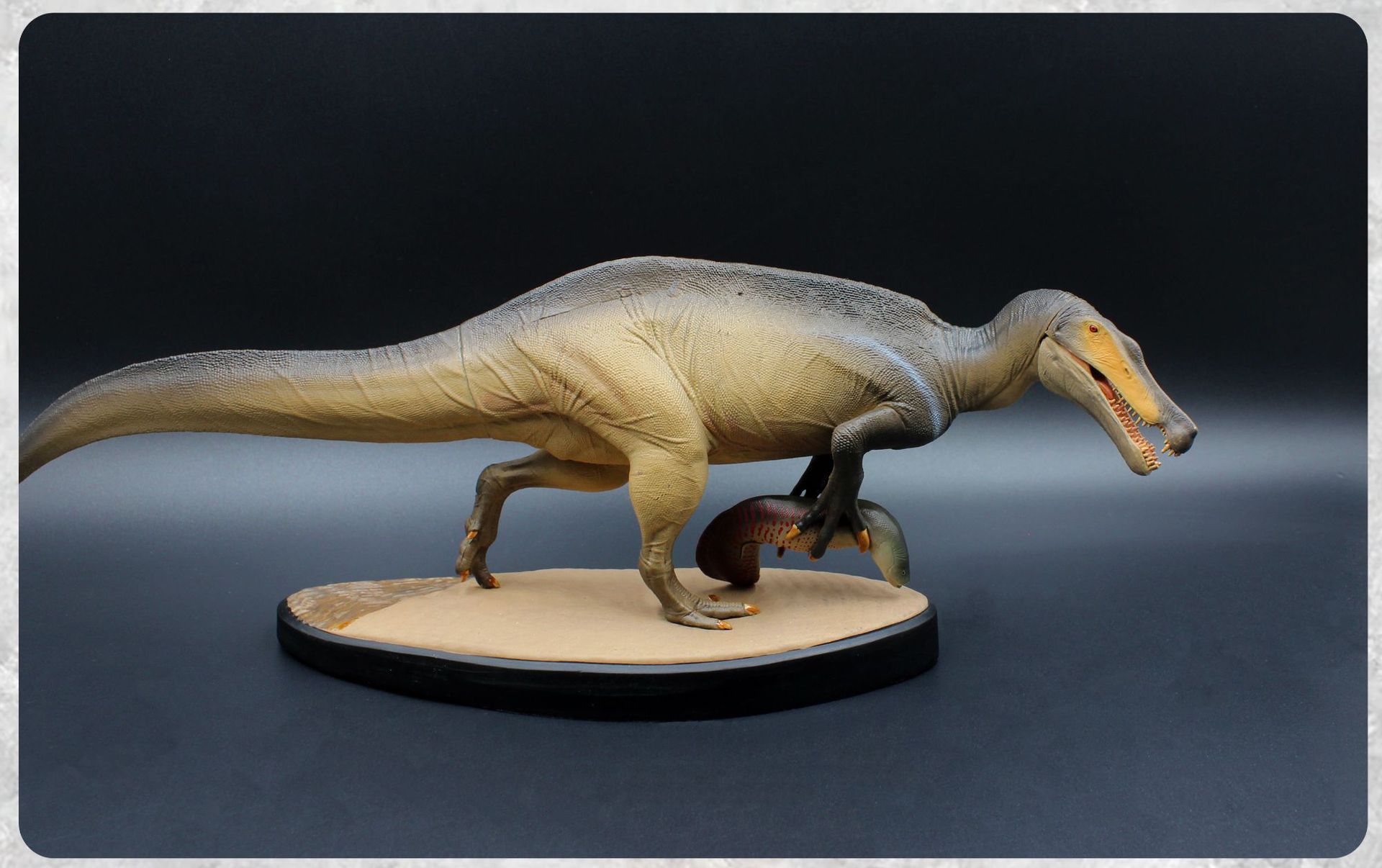 巴西恐龙模型儿童玩具 仿真动物 白亚纪恐龙 激龙